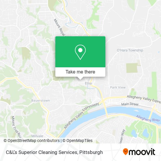 Mapa de C&L's Superior Cleaning Services