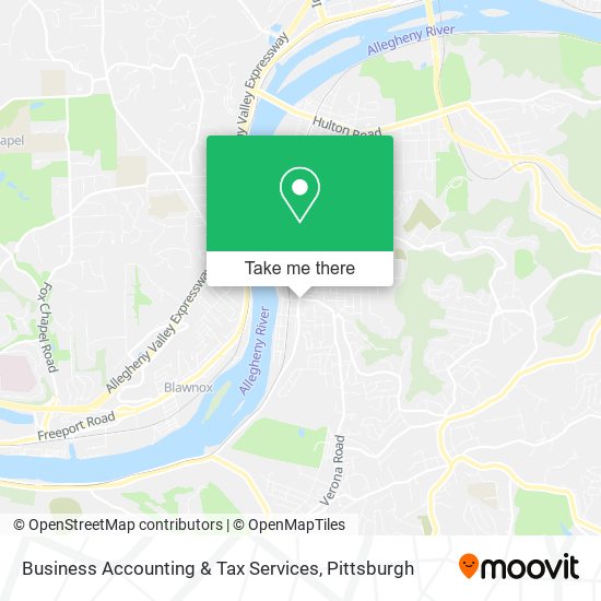 Business Accounting & Tax Services map