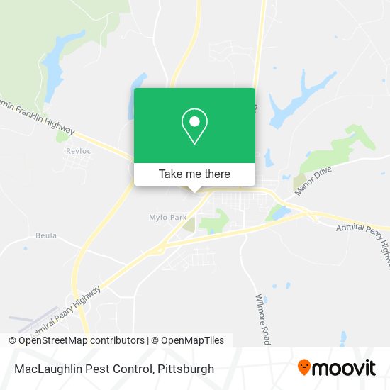 Mapa de MacLaughlin Pest Control