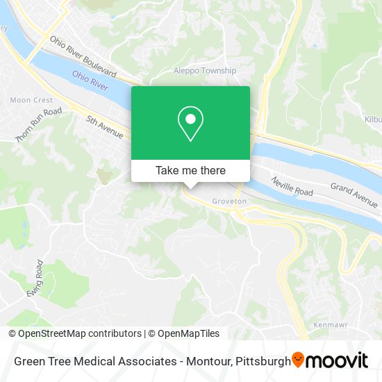 Green Tree Medical Associates - Montour map