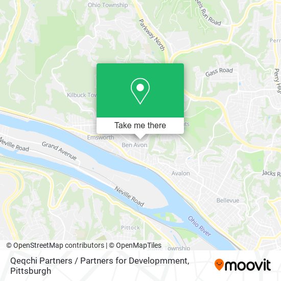 Mapa de Qeqchi Partners / Partners for Developmment