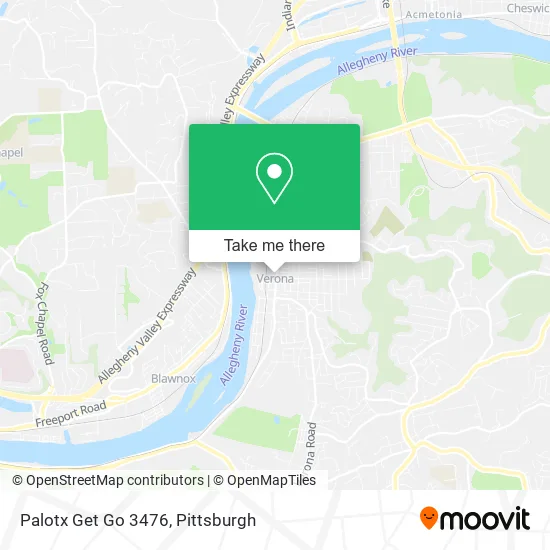 Mapa de Palotx Get Go 3476
