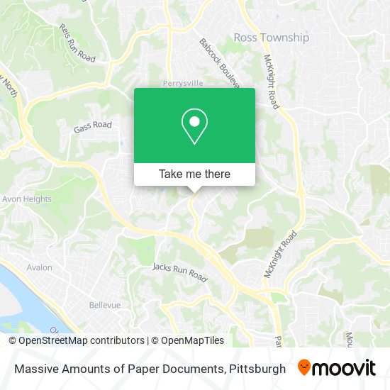 Mapa de Massive Amounts of Paper Documents