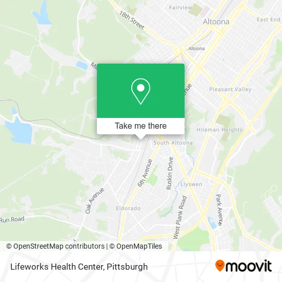 Lifeworks Health Center map