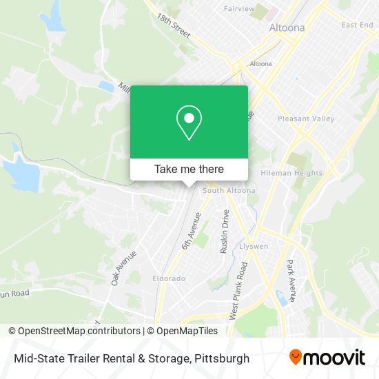 Mapa de Mid-State Trailer Rental & Storage