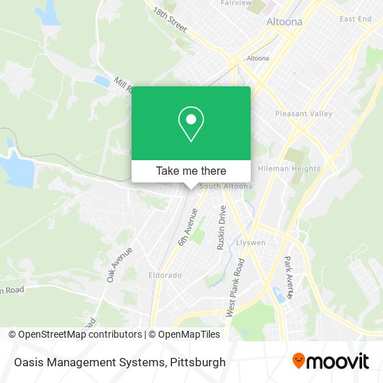 Mapa de Oasis Management Systems