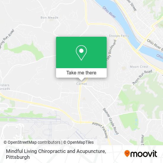 Mindful Living Chiropractic and Acupuncture map