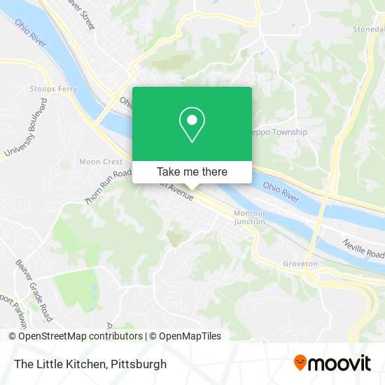The Little Kitchen map