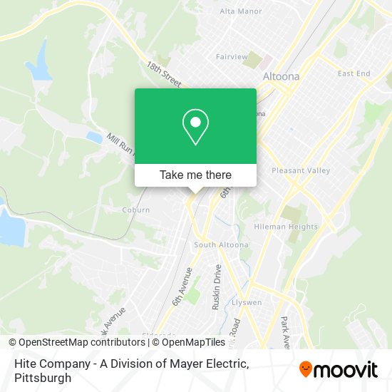 Mapa de Hite Company - A Division of Mayer Electric