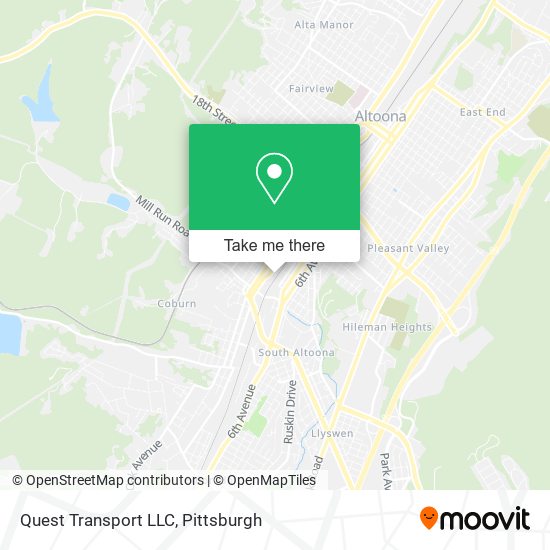 Quest Transport LLC map