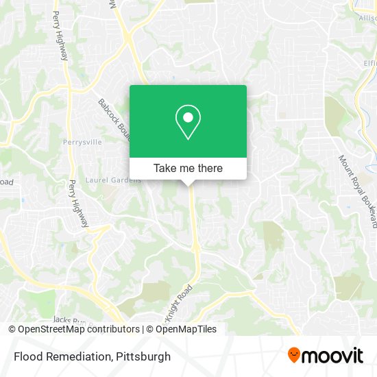 Flood Remediation map