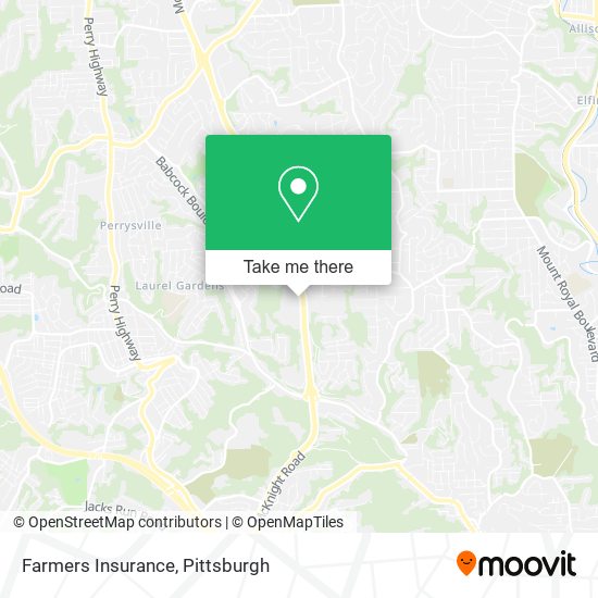 Farmers Insurance map