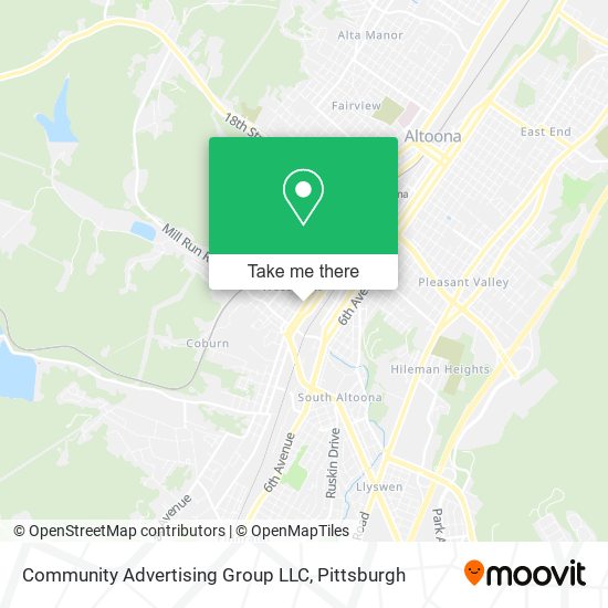 Mapa de Community Advertising Group LLC