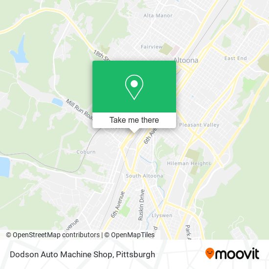 Dodson Auto Machine Shop map