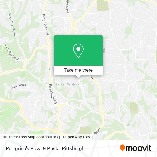 Pelegrino's Pizza & Pasta map