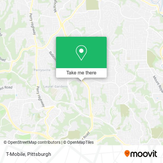 T-Mobile map