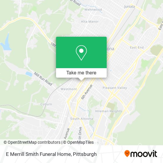 E Merrill Smith Funeral Home map