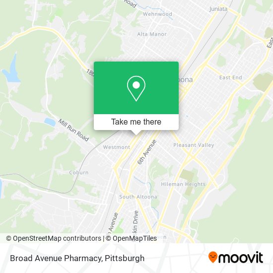 Broad Avenue Pharmacy map