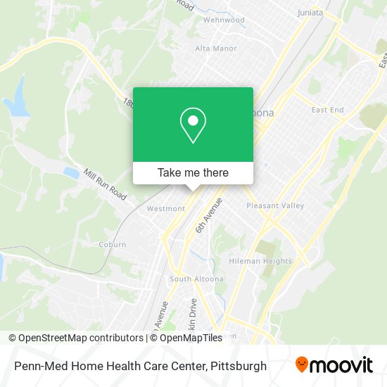 Mapa de Penn-Med Home Health Care Center
