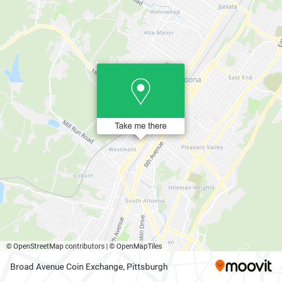 Broad Avenue Coin Exchange map