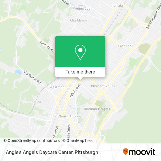 Mapa de Angie's Angels Daycare Center