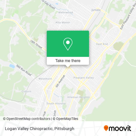 Logan Valley Chiropractic map