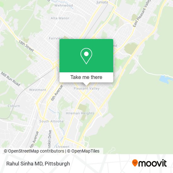 Mapa de Rahul Sinha MD