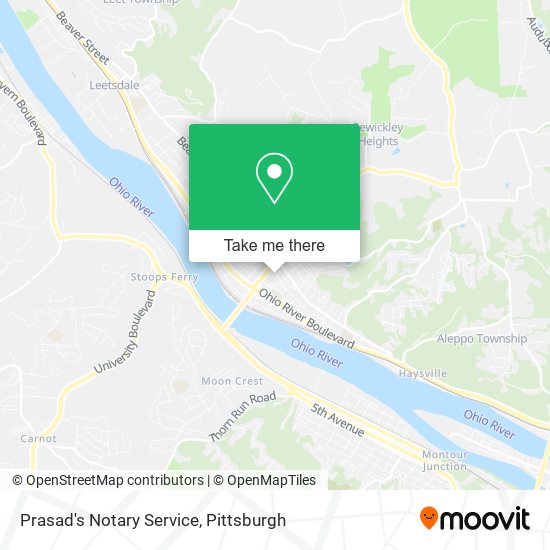 Prasad's Notary Service map