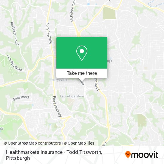 Mapa de Healthmarkets Insurance - Todd Titsworth