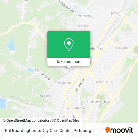 Mapa de Ehl Boardinghome / Day Care Center