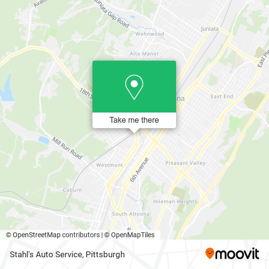 Stahl's Auto Service map