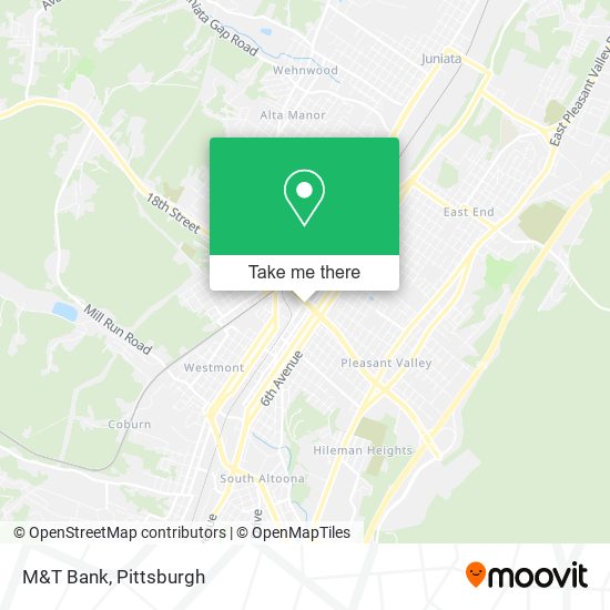 M&T Bank map