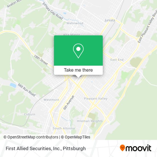 First Allied Securities, Inc. map