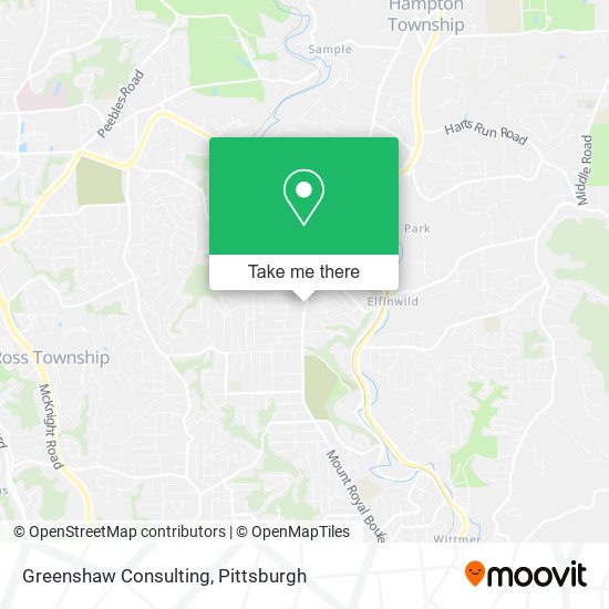 Greenshaw Consulting map