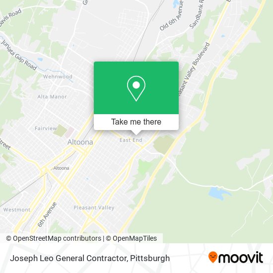 Joseph Leo General Contractor map