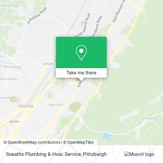 Mapa de Sneaths Plumbing & Hvac Service