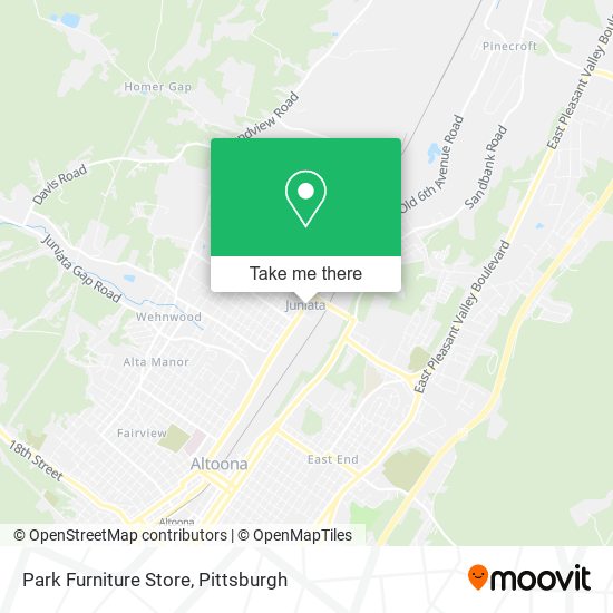 Park Furniture Store map