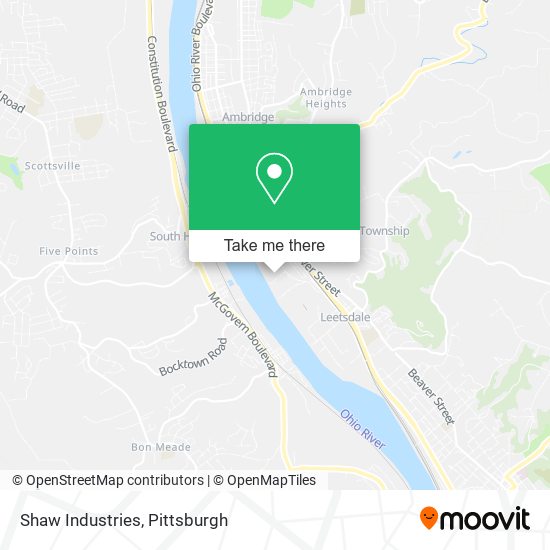 Mapa de Shaw Industries