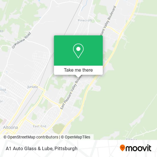 A1 Auto Glass & Lube map