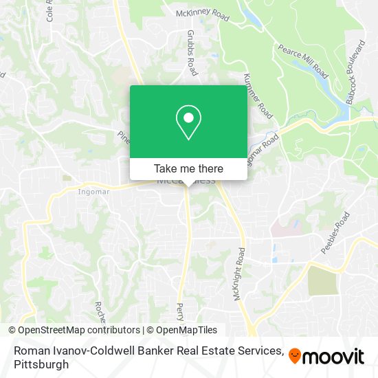 Roman Ivanov-Coldwell Banker Real Estate Services map