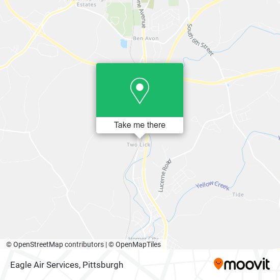 Mapa de Eagle Air Services