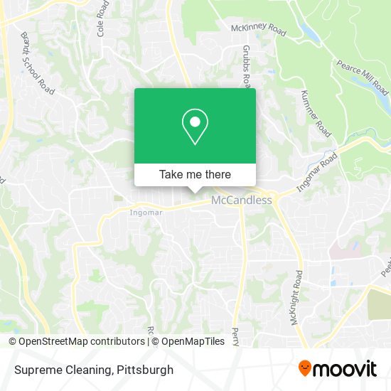 Supreme Cleaning map