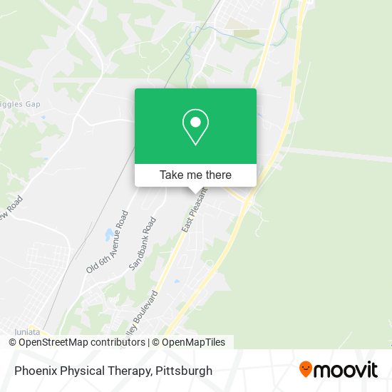 Phoenix Physical Therapy map