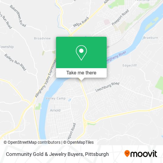 Community Gold & Jewelry Buyers map
