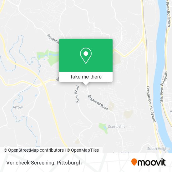 Mapa de Vericheck Screening