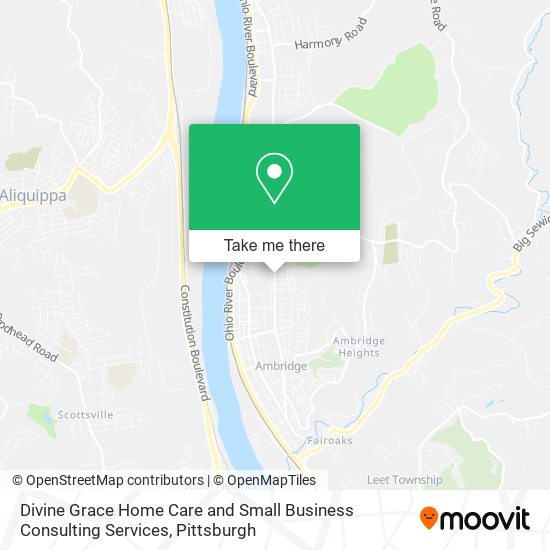 Divine Grace Home Care and Small Business Consulting Services map