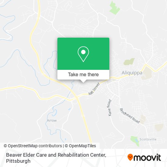 Mapa de Beaver Elder Care and Rehabilitation Center