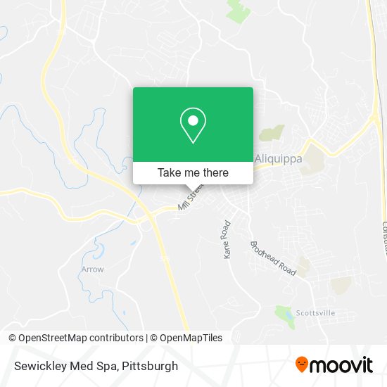 Sewickley Med Spa map