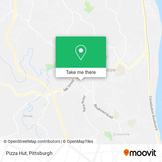 Pizza Hut map