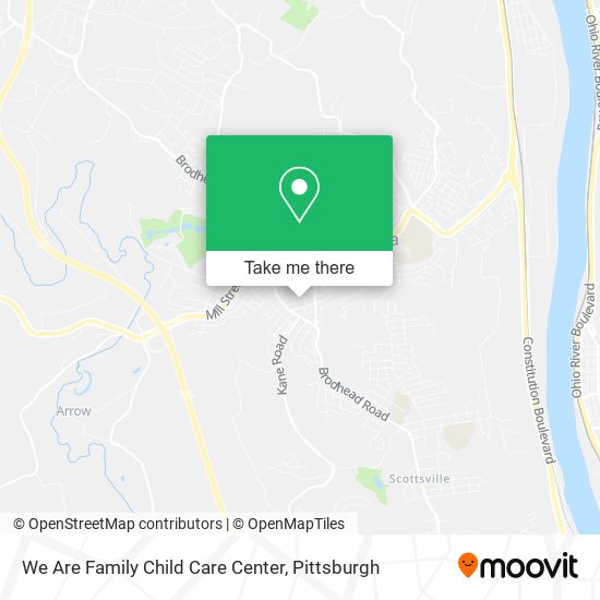 We Are Family Child Care Center map